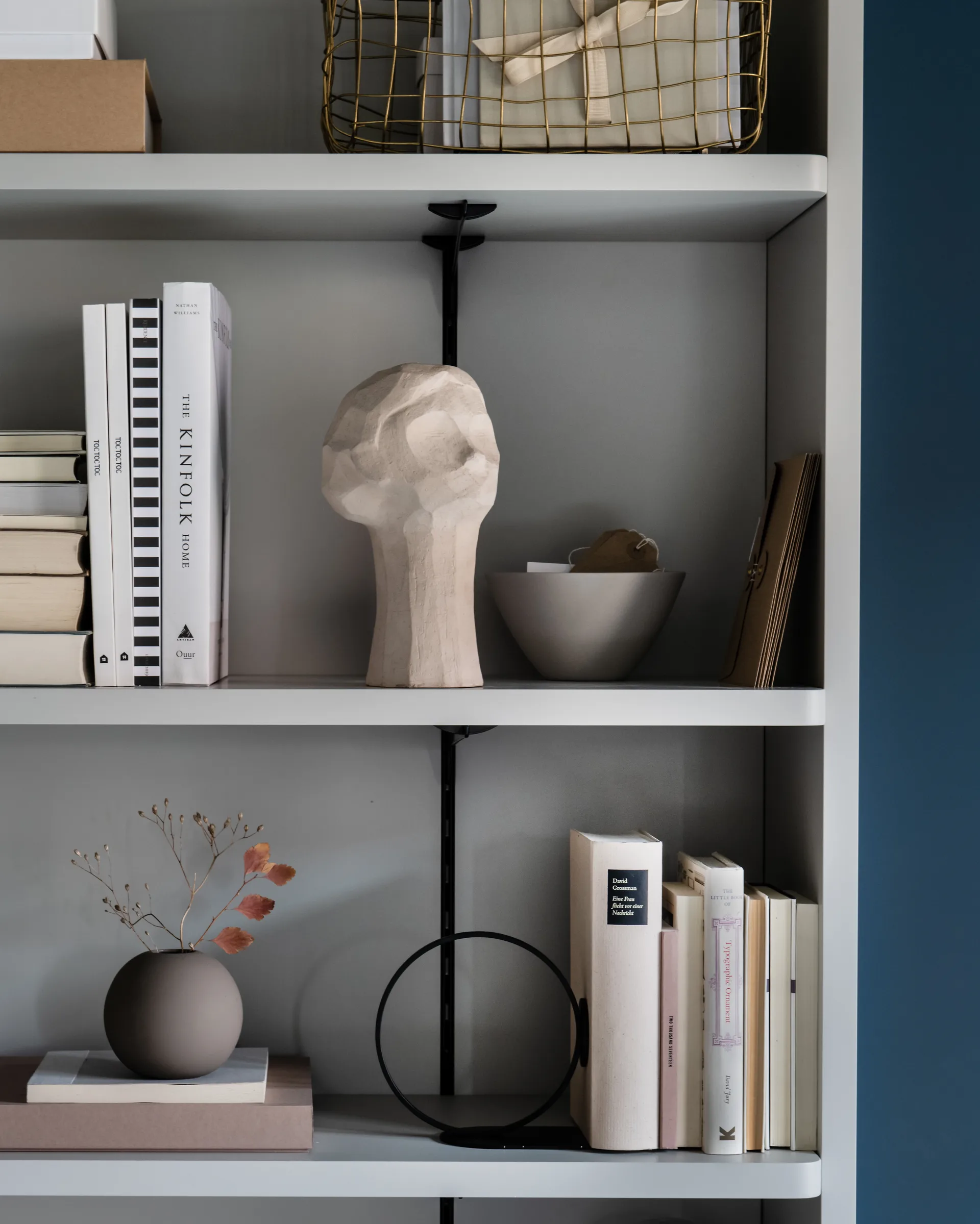 Book Ring book rest 10 cm, 黑色 Cooee Design