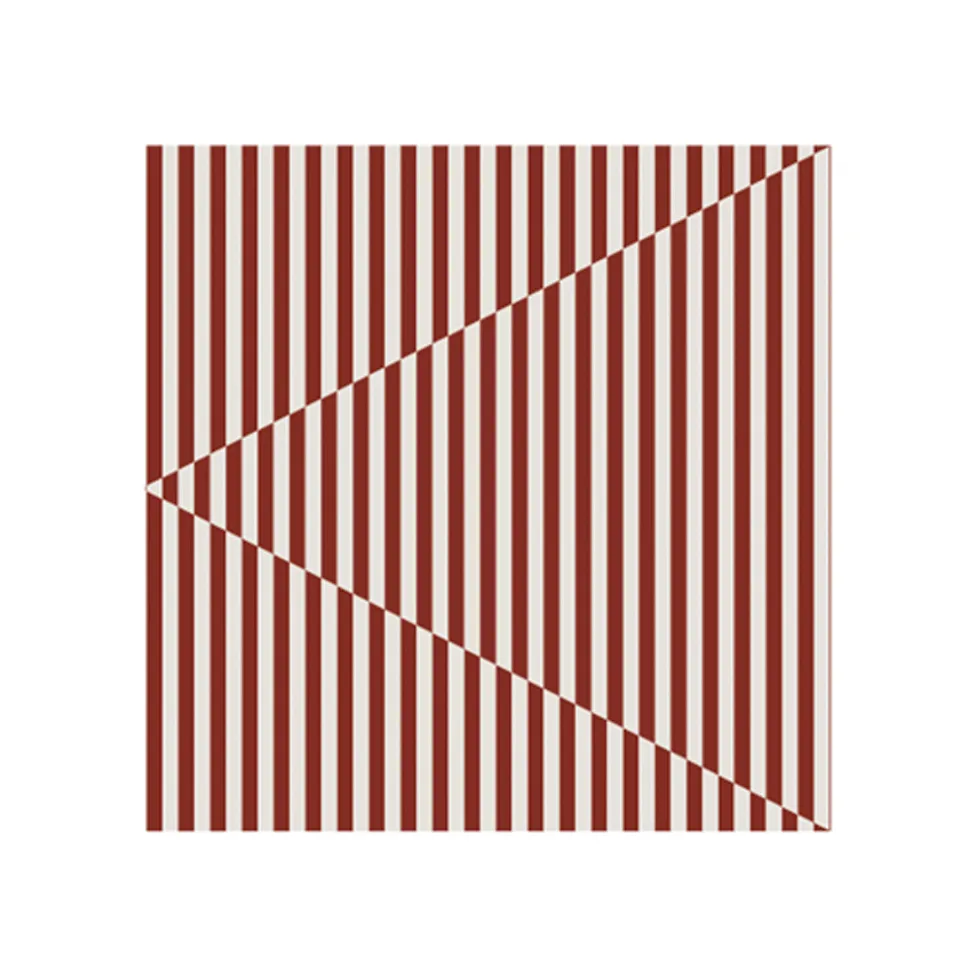 Broken Lines 印花餐巾纸33x33cm20片装, Berry-白色 Cooee Design