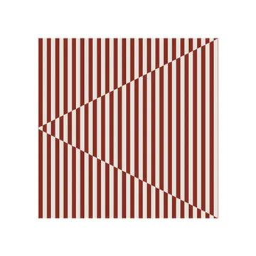Broken Lines 印花餐巾纸33x33cm20片装 - Berry-白色 - Cooee Design