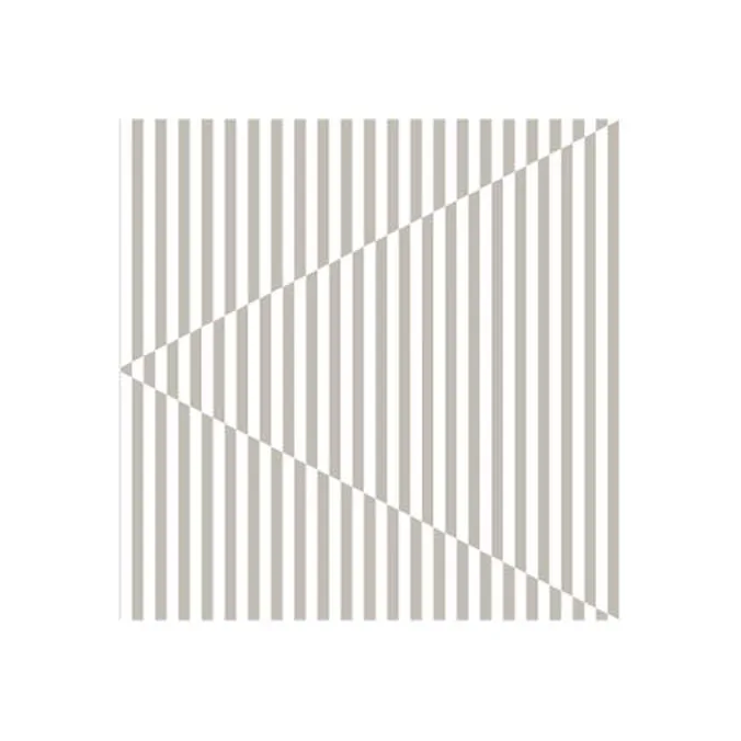 Broken Lines 印花餐巾纸33x33cm20片装 - 沙色配白色 - Cooee Design
