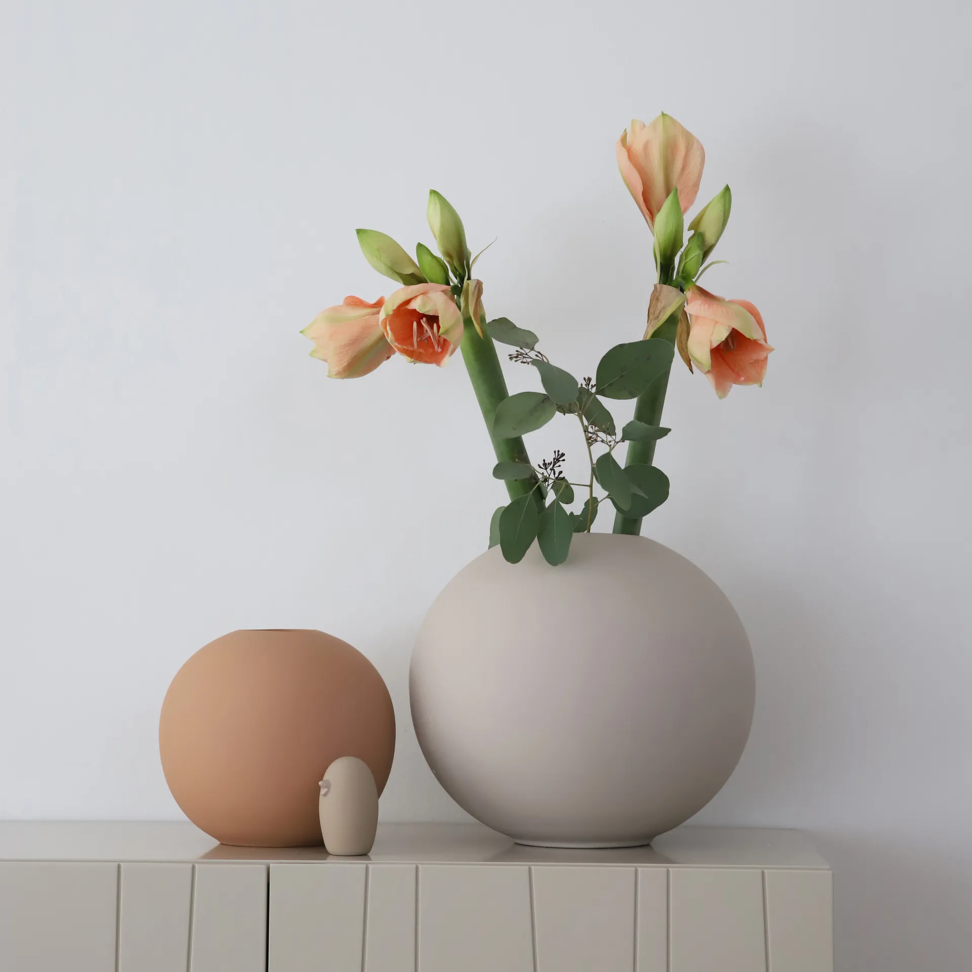 Ceramic Bird 8 cm, 沙色 Cooee Design