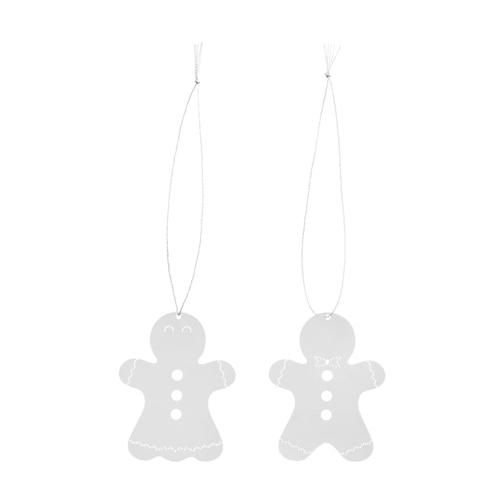 Christmas deco gingerbread 6 cm - 不锈钢 - Cooee Design