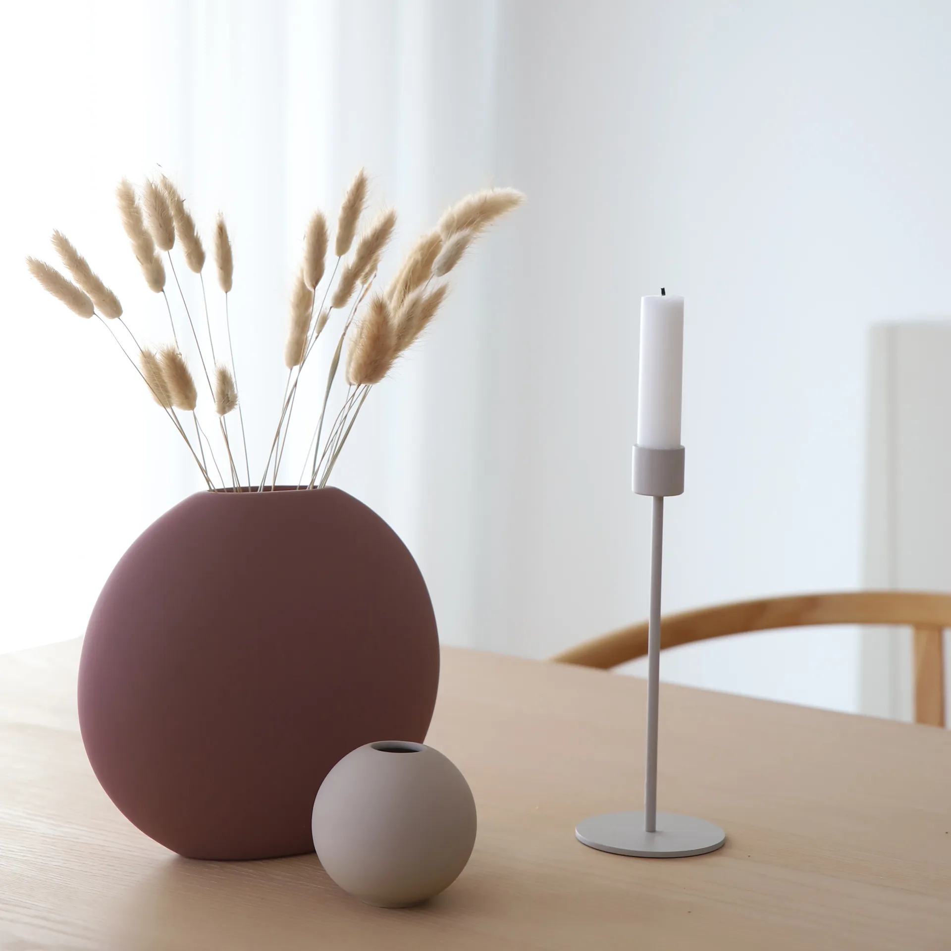 Cooee 烛台 21cm, 沙色 Cooee Design