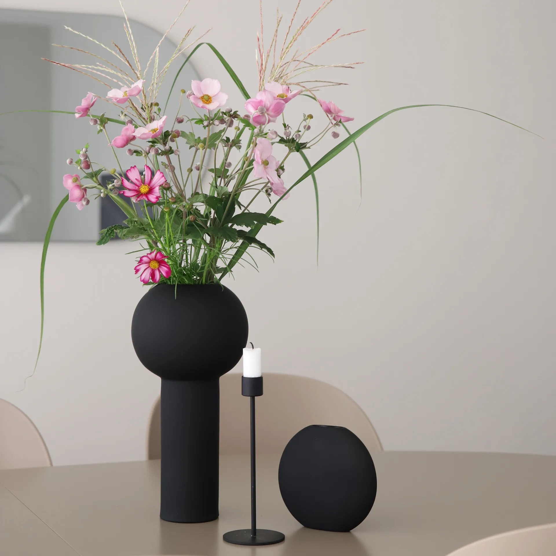 Cooee 烛台 21cm, 黑色 Cooee Design