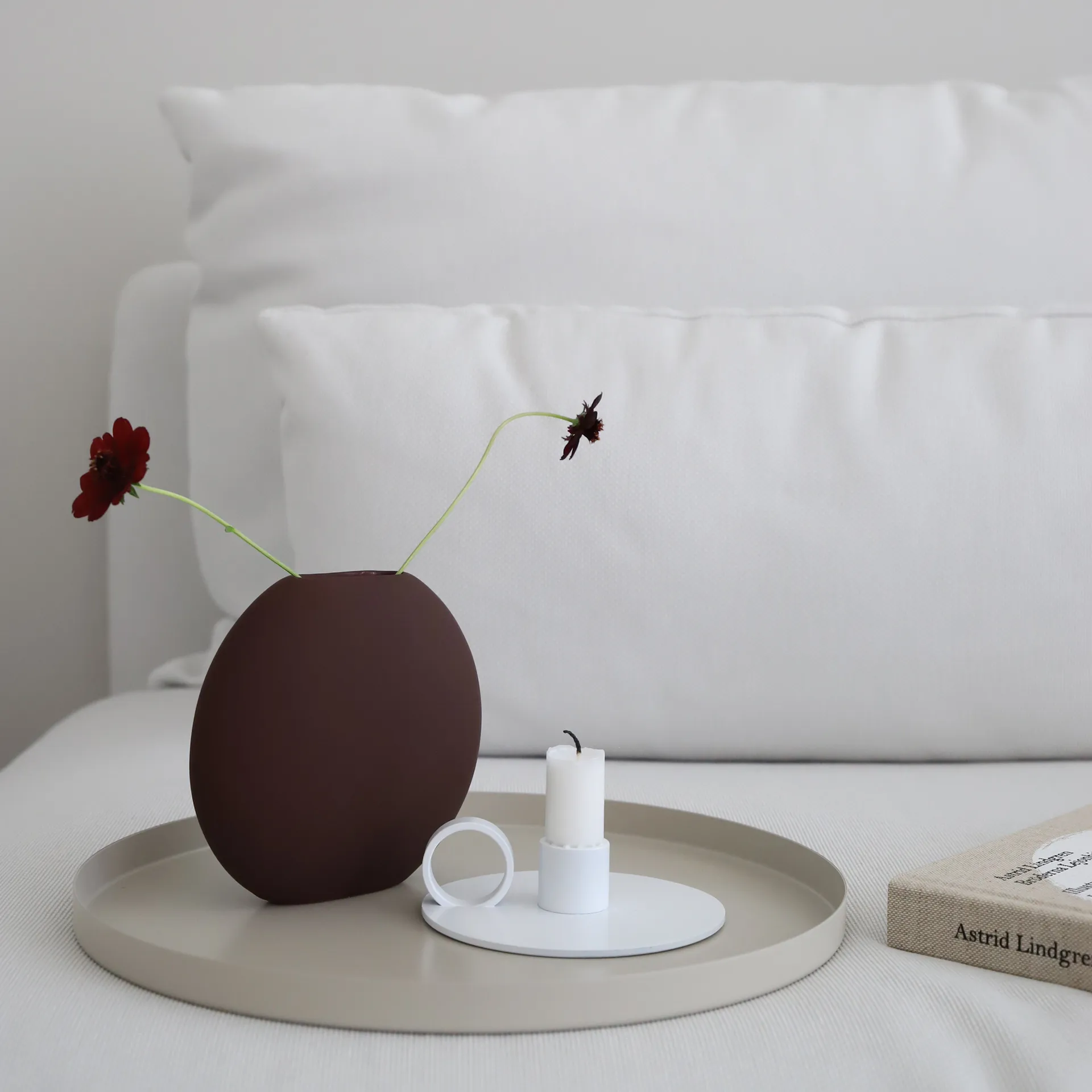 Cooee 圆形托盘 30cm, 沙色 Cooee Design