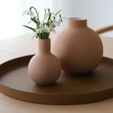 Cooee 圆形托盘 30cm - 椰子色 - Cooee Design
