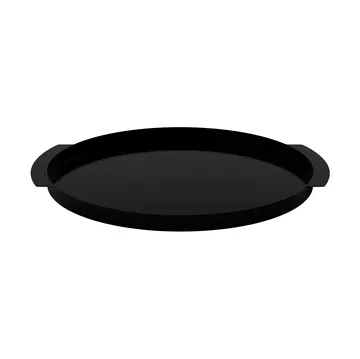 Cooee 圆形餐用托盘 Ø35cm - 黑色 - Cooee Design
