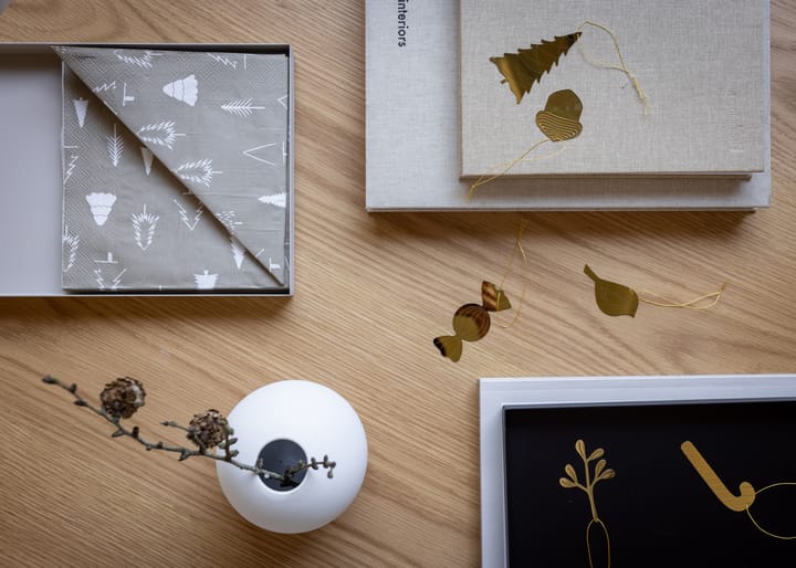 Cooee bauble brass 四件套装, Mistletoe Cooee Design