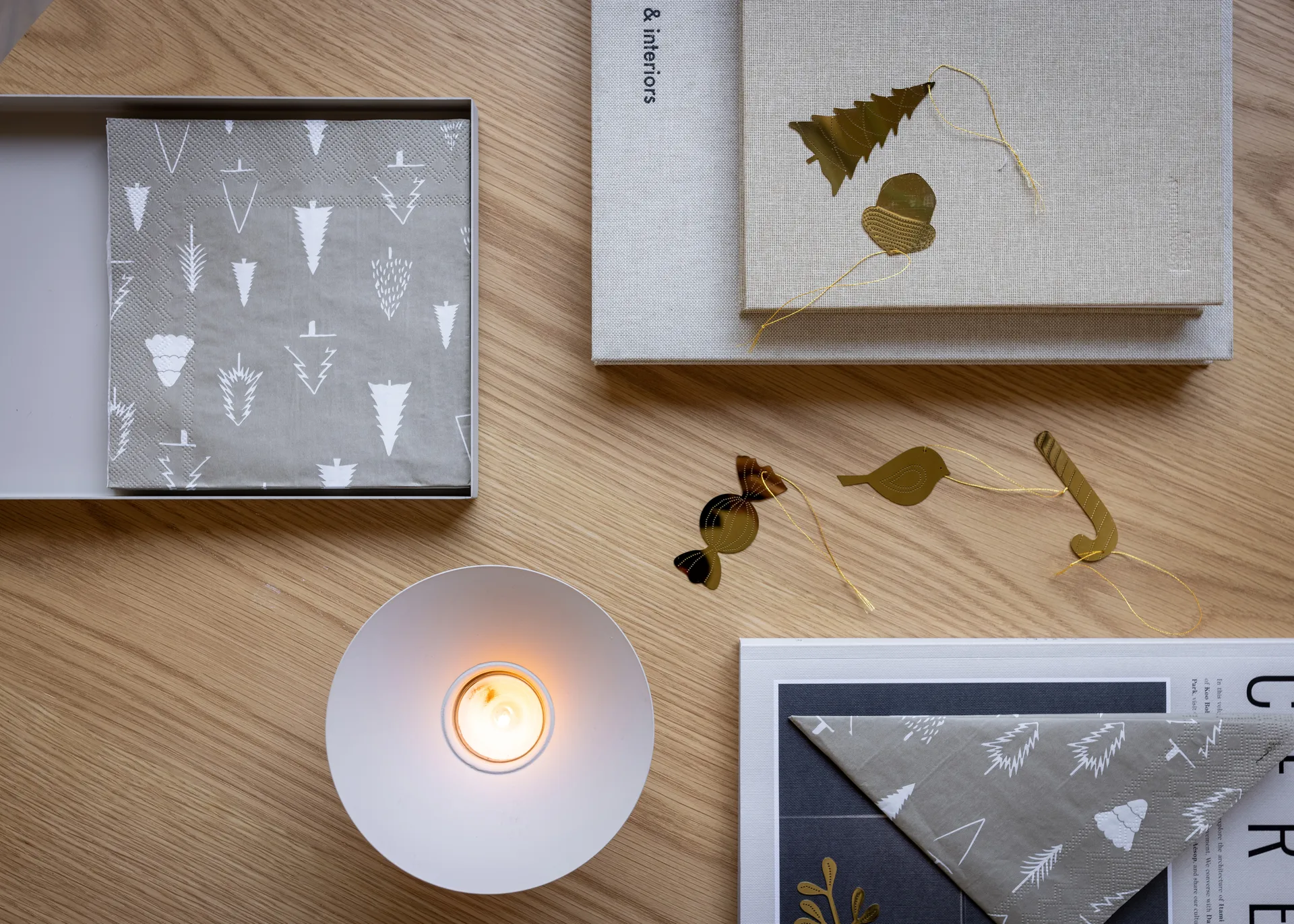 Cooee bauble brass 四件套装 Cooee Design