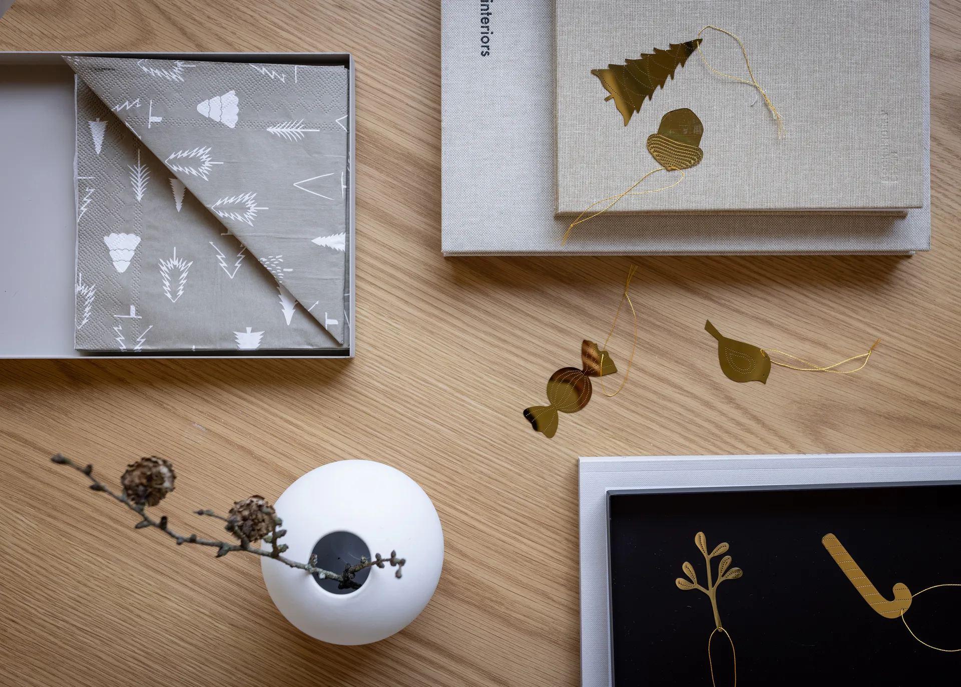 Cooee bauble brass 四件套装 Cooee Design