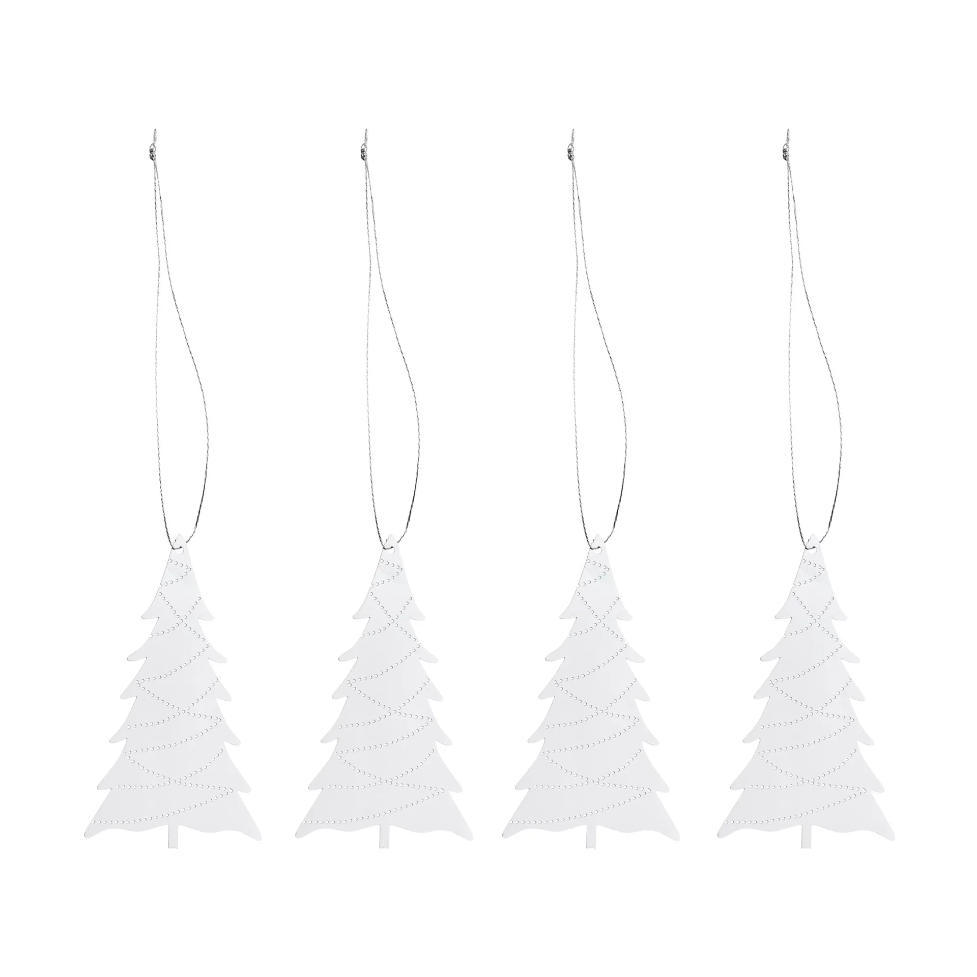Cooee Christmas ornaments stainless steel 四件套装, Tree Cooee Design