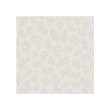 Cooee Leaf napkin 33x33 cm 20-pack - Shell - Cooee Design