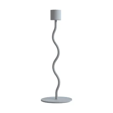 Curved 烛台 23 cm - Pale 蓝色 - Cooee Design