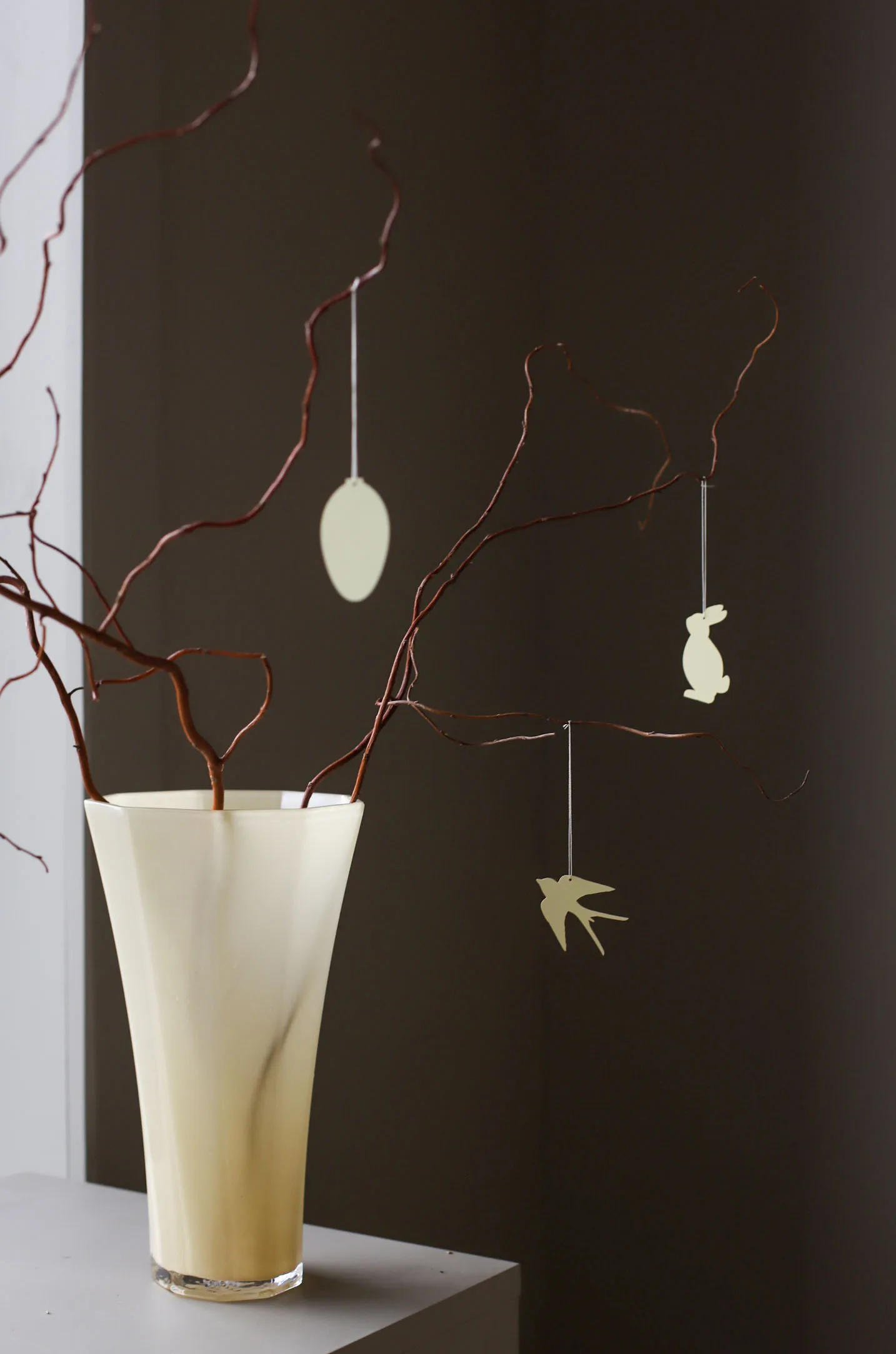 Easter Deco bird 复活节装饰 四件套装, Light yellow Cooee Design