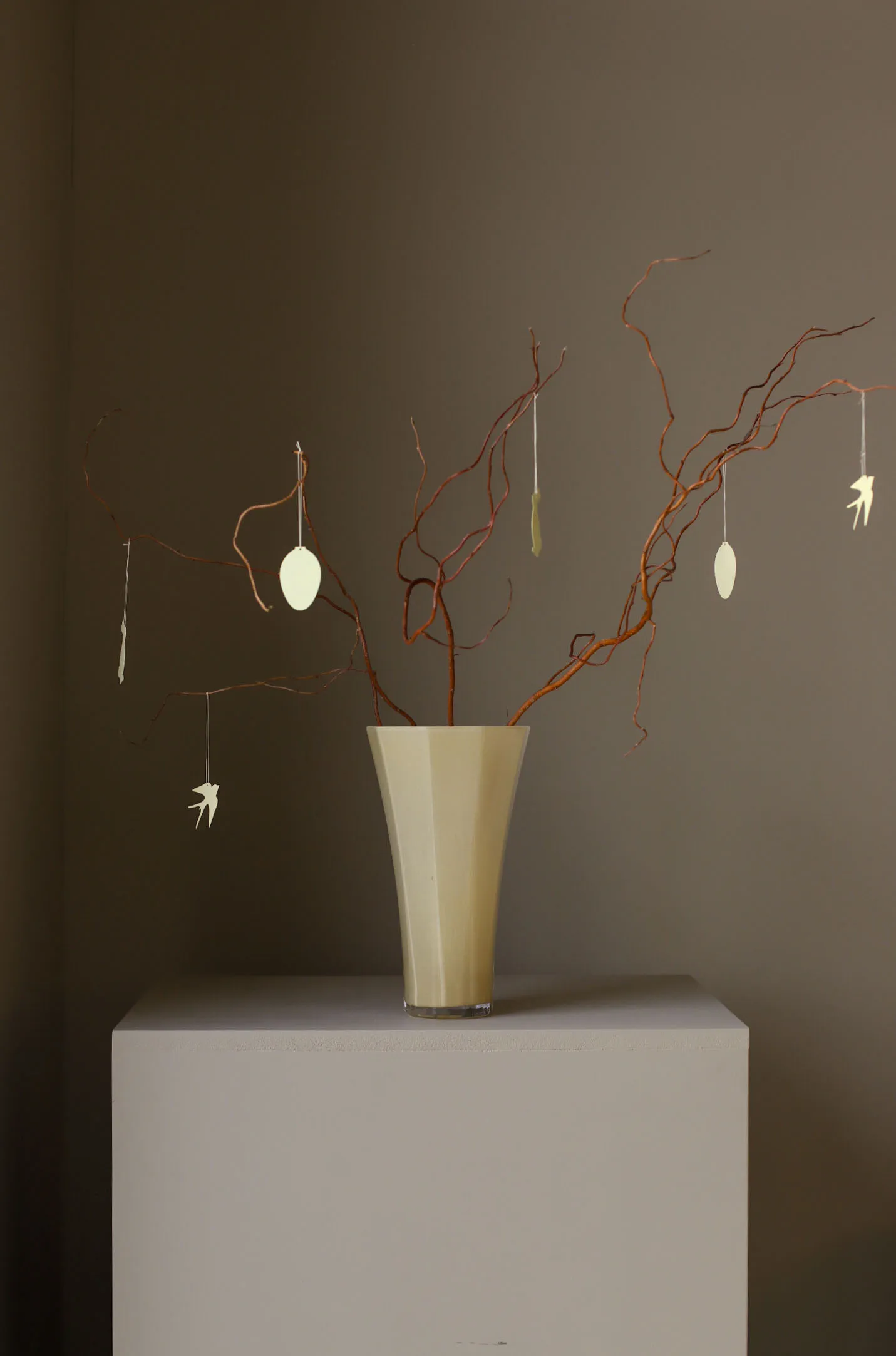 Easter Deco eggEaster 装饰 四件套装, Light yellow Cooee Design