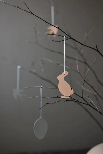 Easter Deco hare 复活节装饰 四件套装 - Cafe au lait - Cooee Design