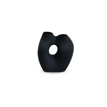 Frodig 花瓶20cm - 黑色 - Cooee Design