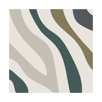Gotland 餐巾33x33cm 20件装 - 森林绿 - Cooee Design