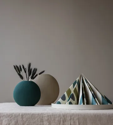 Gotland 餐巾33x33cm 20件装 - 森林绿 - Cooee Design
