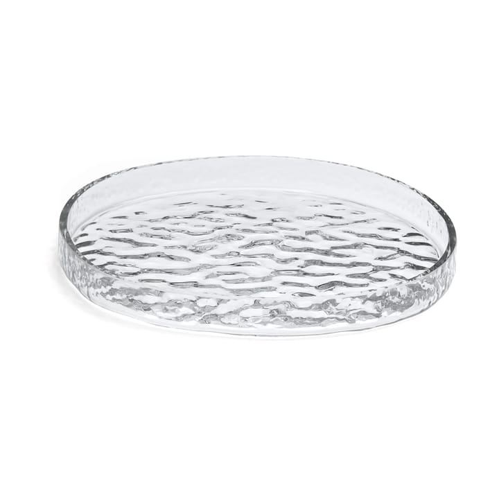 Gray platter decorative 托盘 Ø28 cm - Clear - Cooee Design