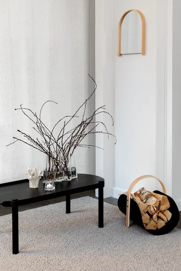 Gry 宽口花瓶24cm - 透明色 - Cooee Design