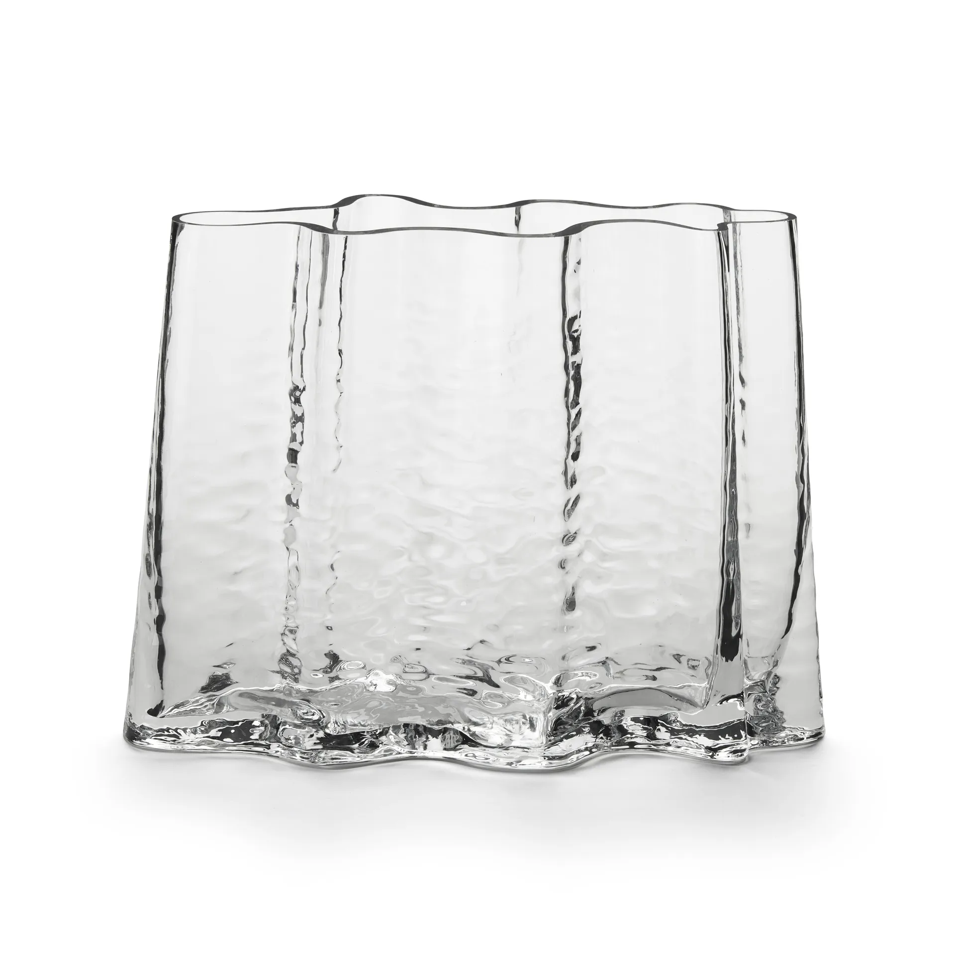 Gry 宽口花瓶24cm, 透明色 Cooee Design