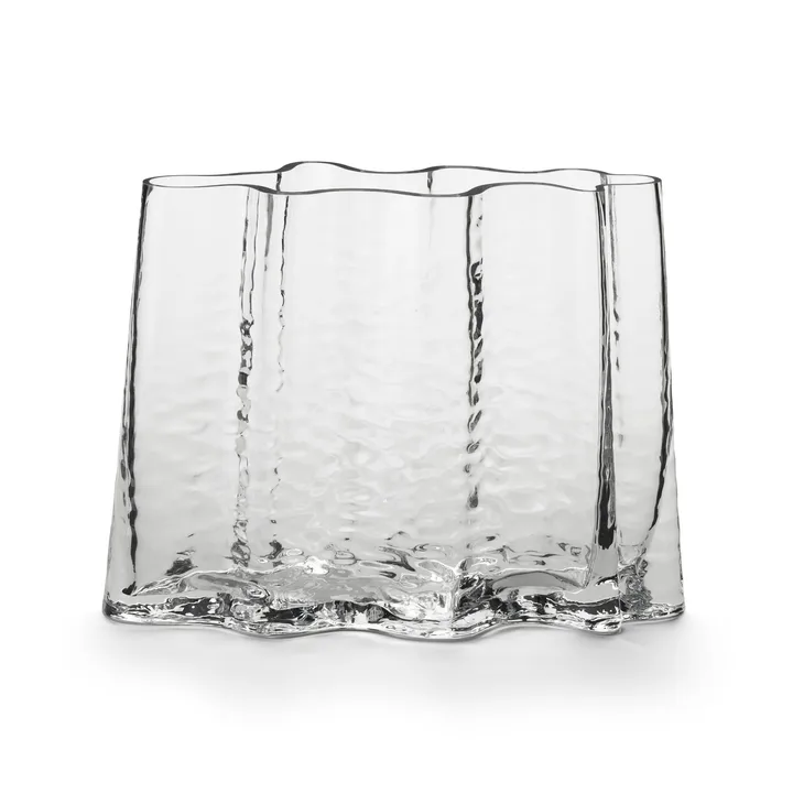Gry 宽口花瓶24cm - 透明色 - Cooee Design
