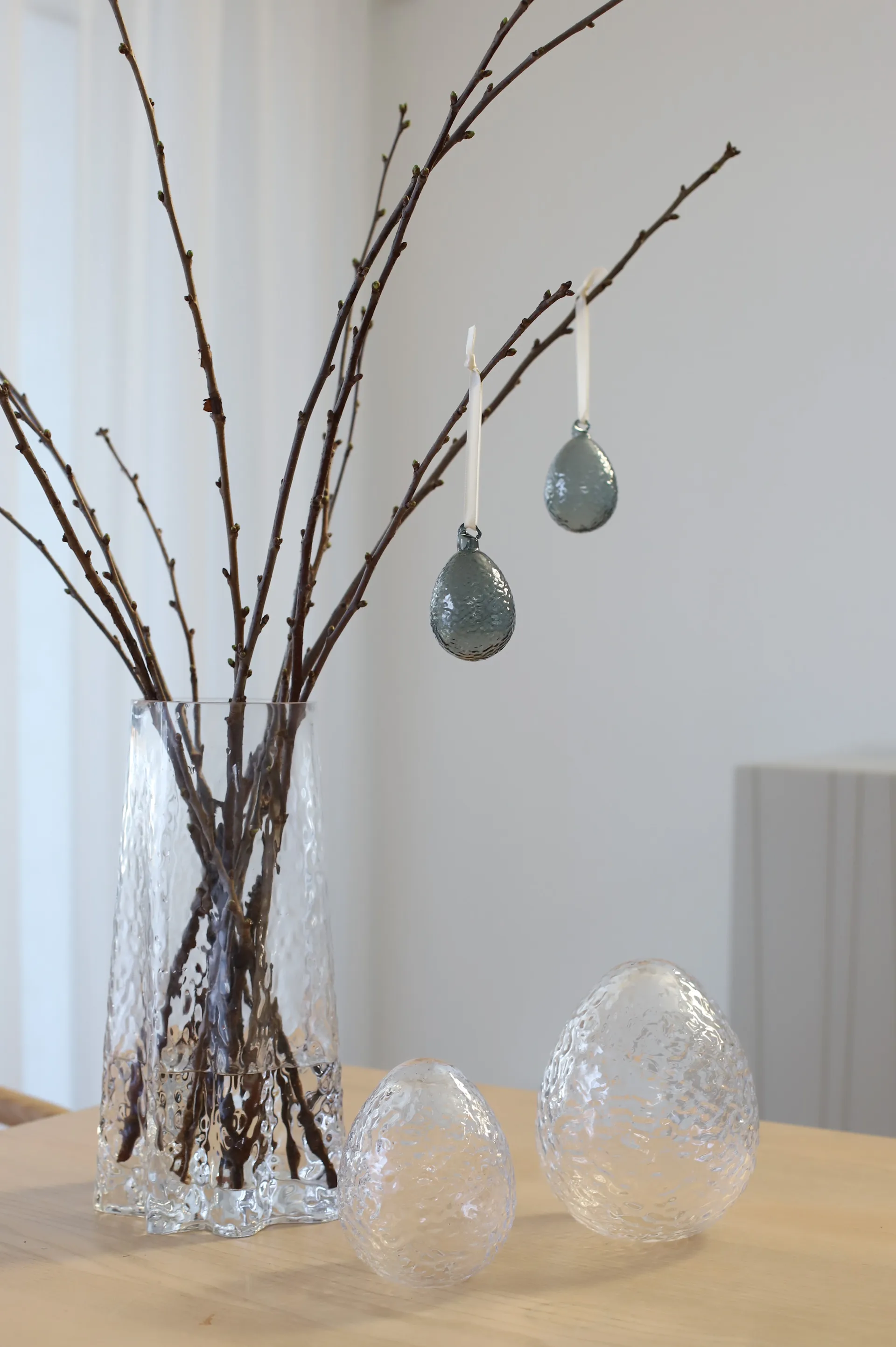 Gry egg Easter 吊灯 两件套装, 烟熏 Cooee Design