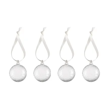 Gry Marble 圣诞摆设/挂件/装饰 Ø5 cm - 透明 - Cooee Design