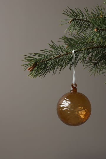 Gry Marble 圣诞摆设/挂件/装饰 Ø8 cm - 琥珀棕色 - Cooee Design