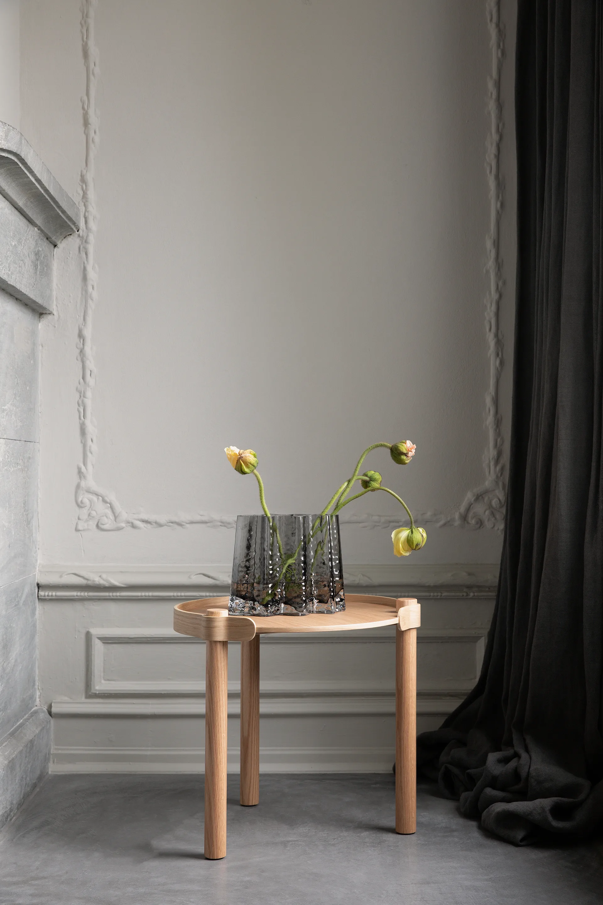 Gry wide 花瓶 19 cm, Smoke Cooee Design