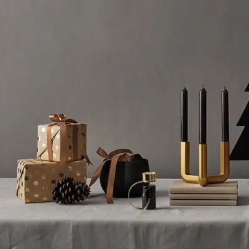 Heavy 烛台  - nero marquina - Cooee Design