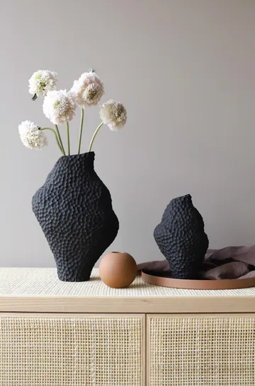 Isla 花瓶 32cm - 黑色 - Cooee Design