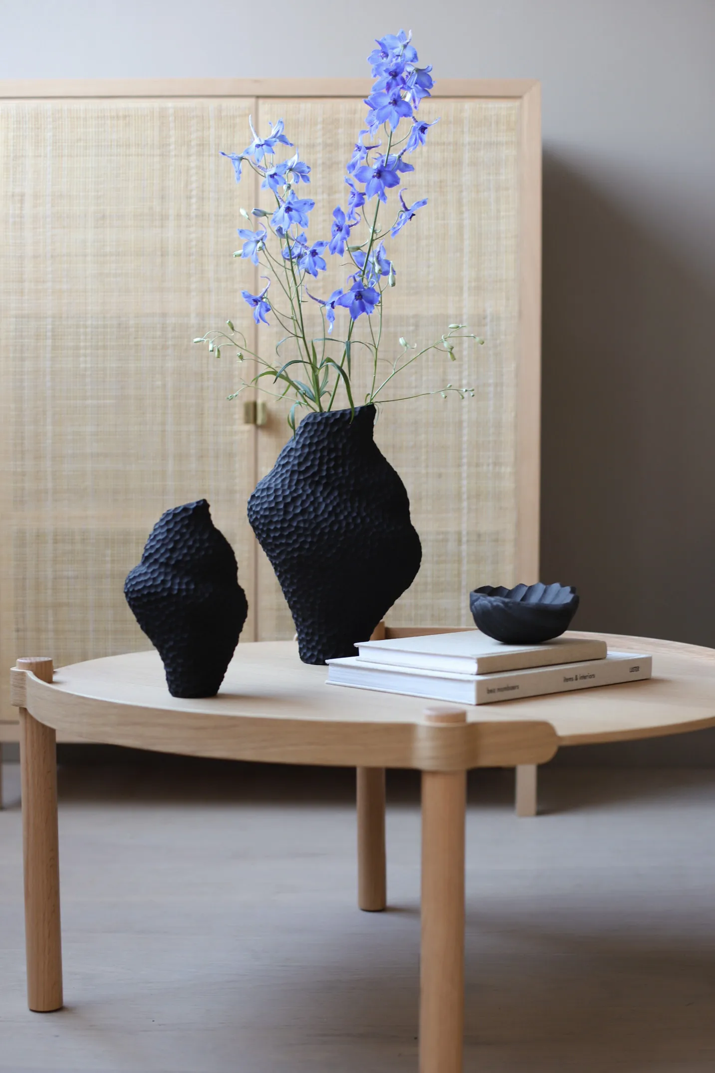 Isla 花瓶 32cm, 黑色 Cooee Design