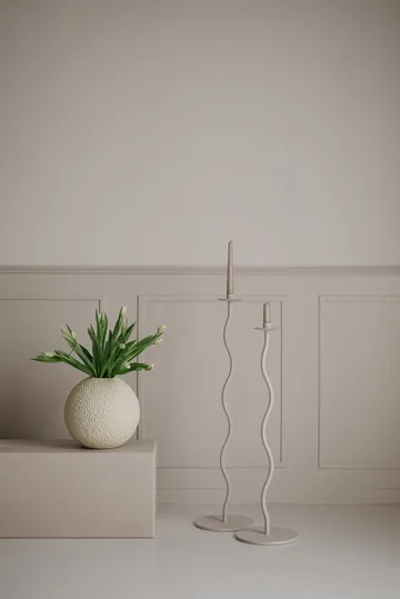 Kaia 花瓶 25cm - 亚麻色 - Cooee Design