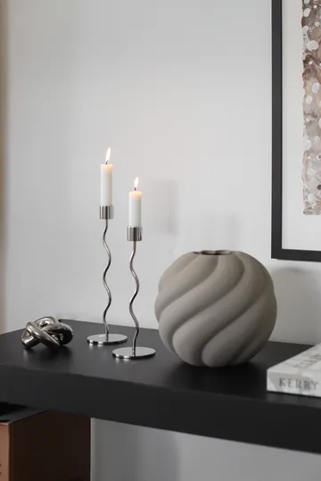 Knot Table 小号装饰摆件 - 浅银色 - Cooee Design