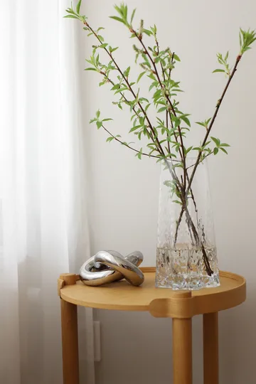 Knot Table 大号装饰摆件 - 浅银色 - Cooee Design