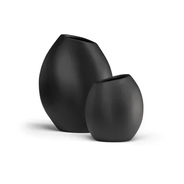Lee 花瓶18cm - 黑色 - Cooee Design