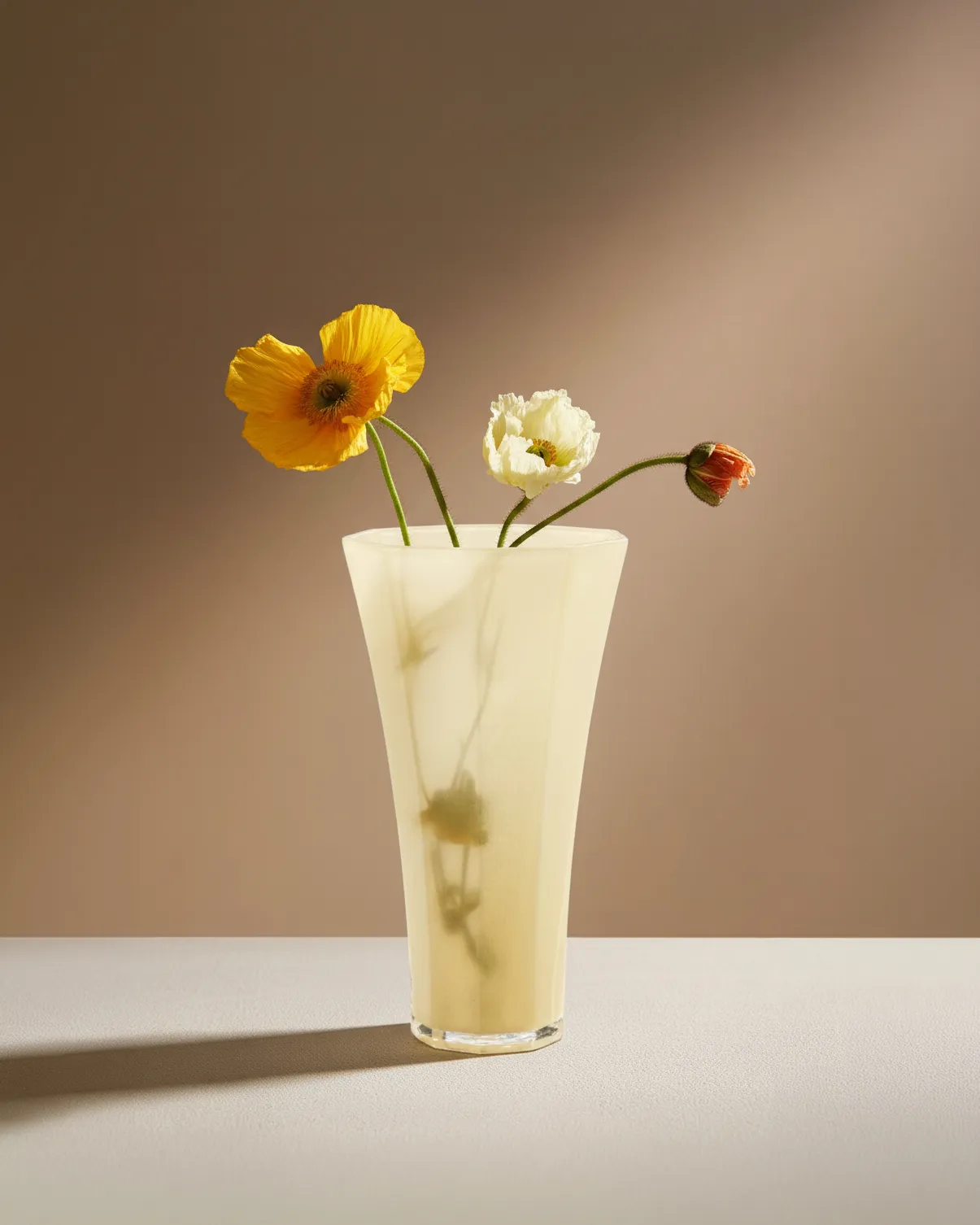 Liliané 花瓶18cm, 黄油黄色 Cooee Design
