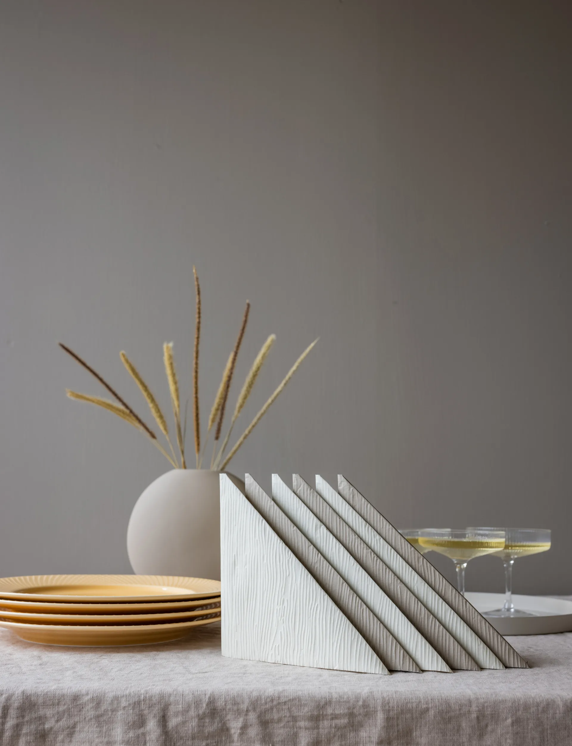 Lines 餐巾33x33cm 18件装, 沙色 Cooee Design