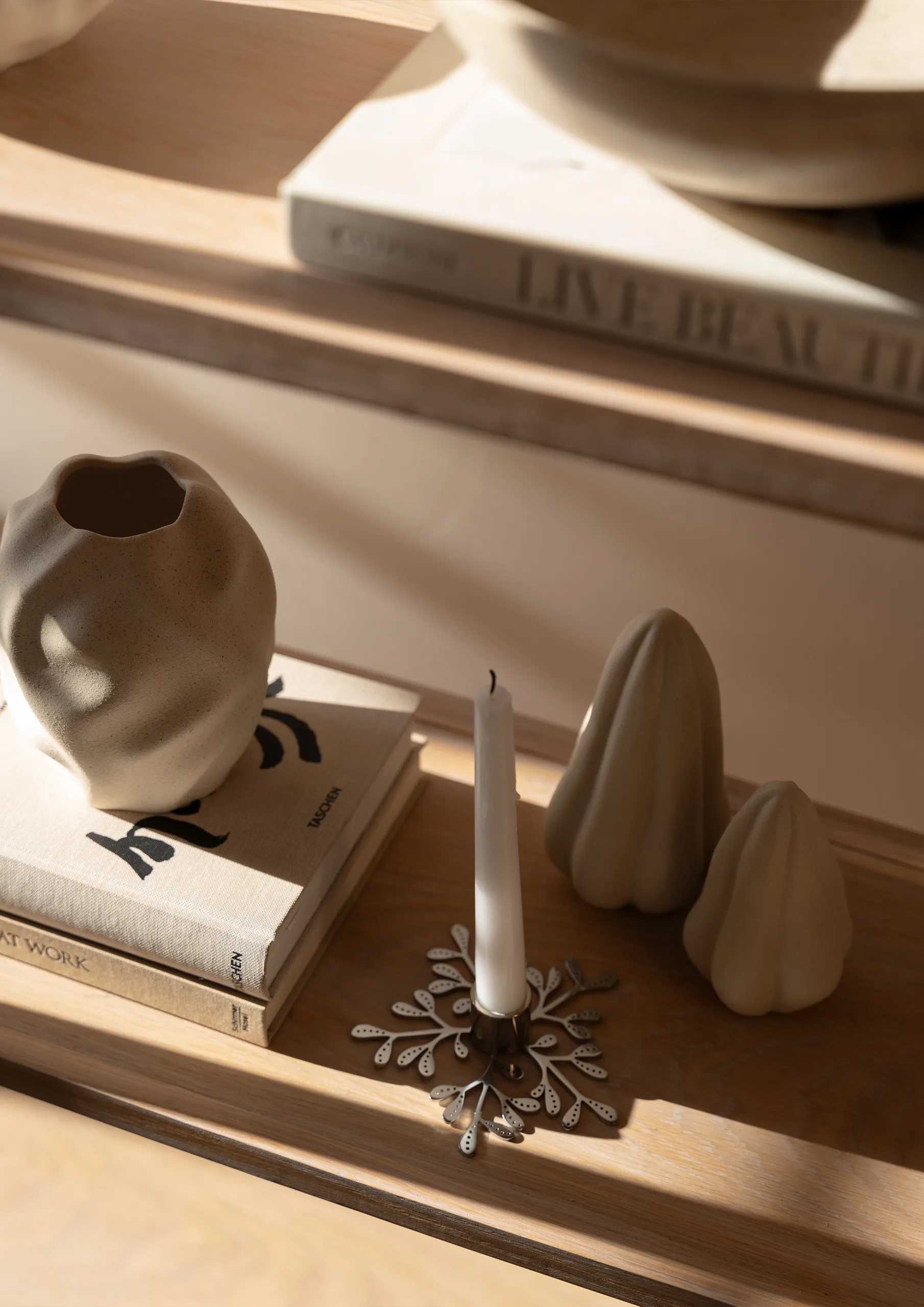 Mistletoe 烛台, Rostfritt stål Cooee Design