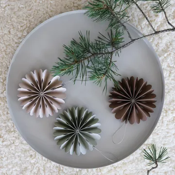 Paper Flowers Christmas 装饰品 - Cooee Design