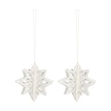 Paper Nova star 装饰 衣架/架子 两件套装 - 原色/自然色 - Cooee Design