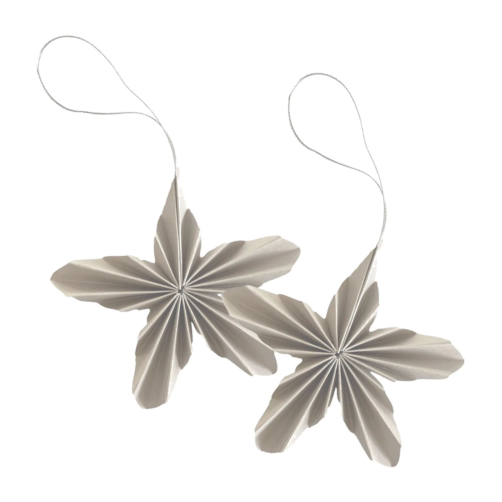 Paper Stars Christmas 装饰品, 原色/自然色 Cooee Design