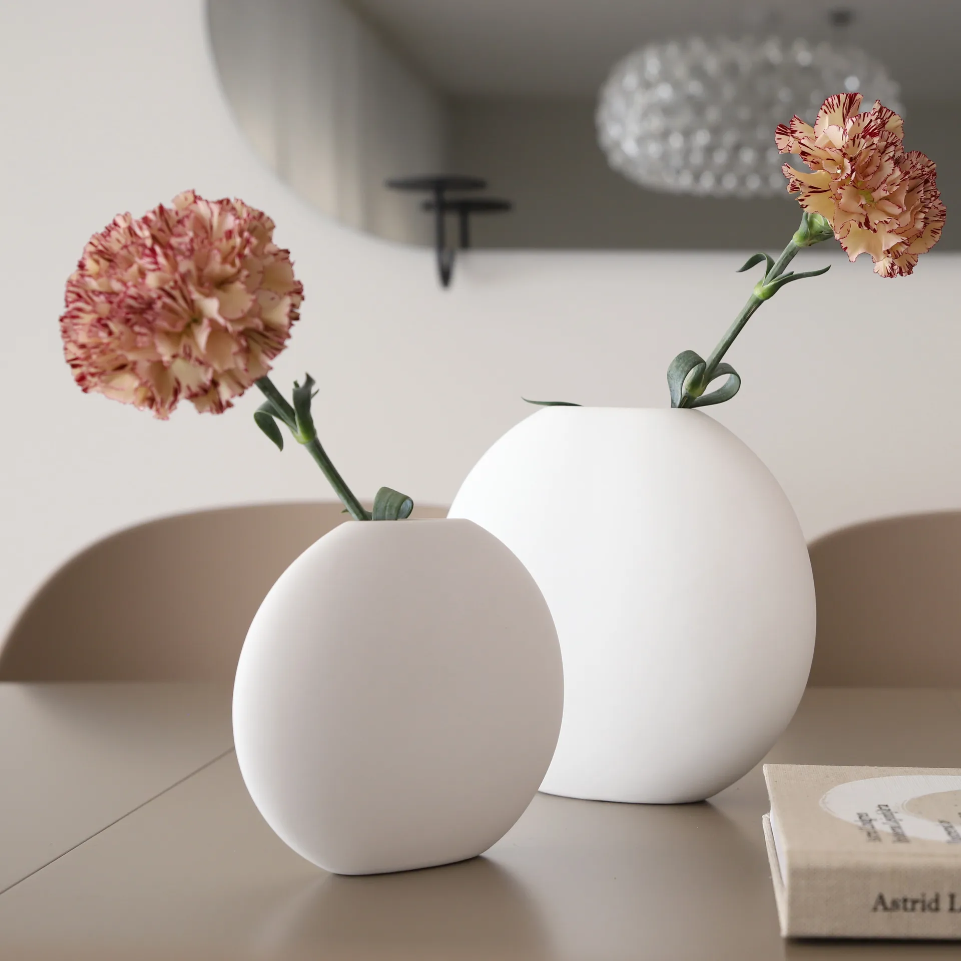 Pastille 花瓶 20cm, 白色 Cooee Design
