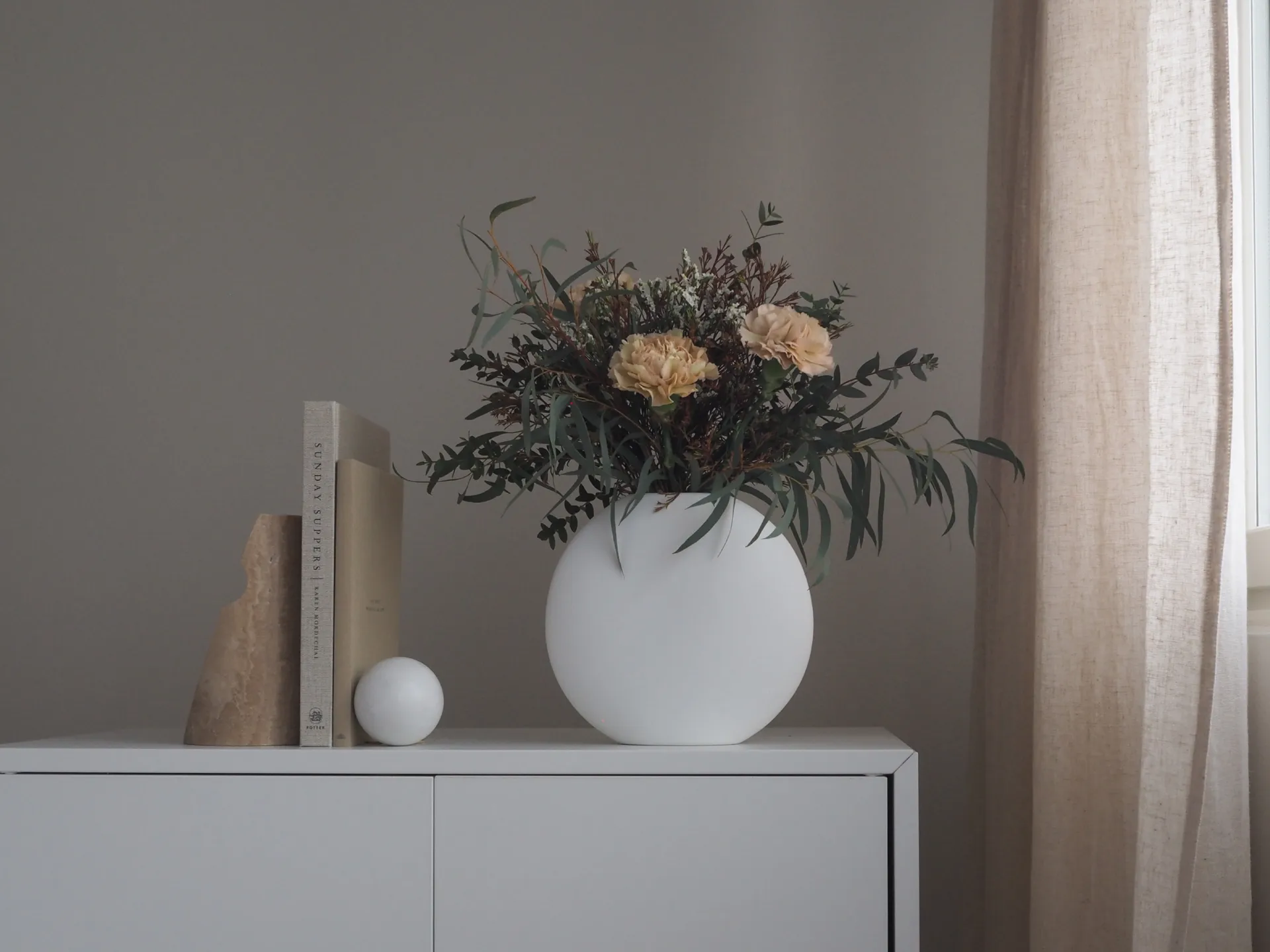 Pastille 花瓶 20cm, 白色 Cooee Design