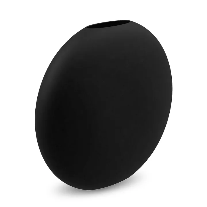 Pastille 花瓶 20cm - 黑色 - Cooee Design