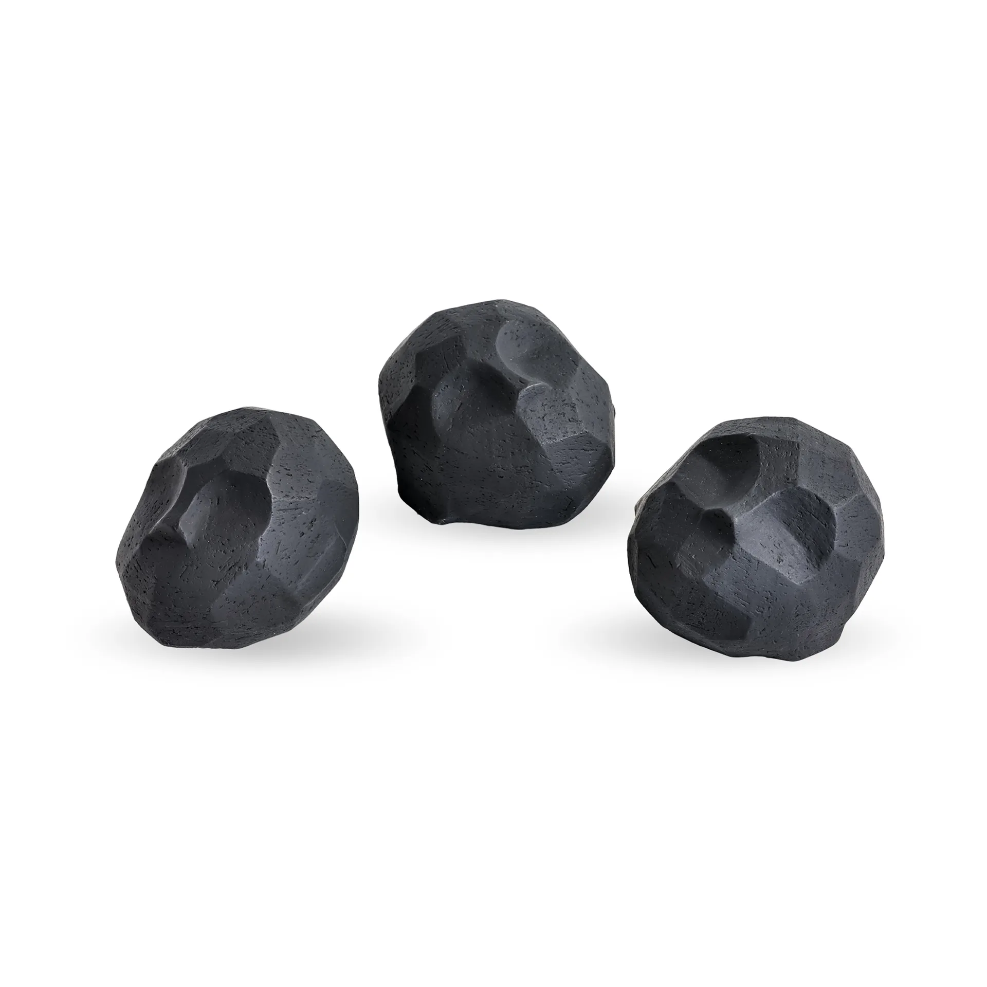 Pebble heads sculpture 三件套装, Coal Cooee Design