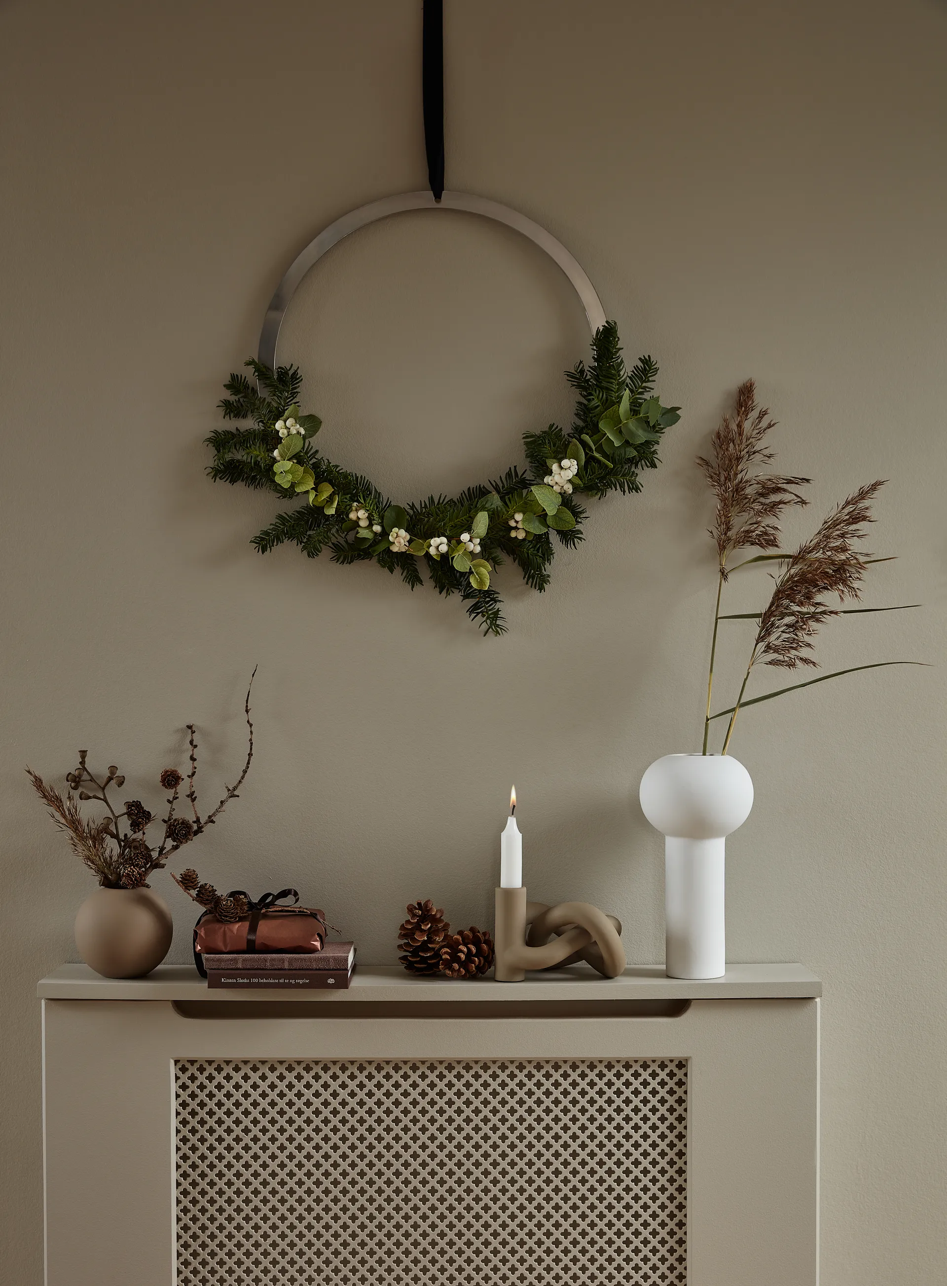 Pillar 花瓶 24 cm, 白色 Cooee Design