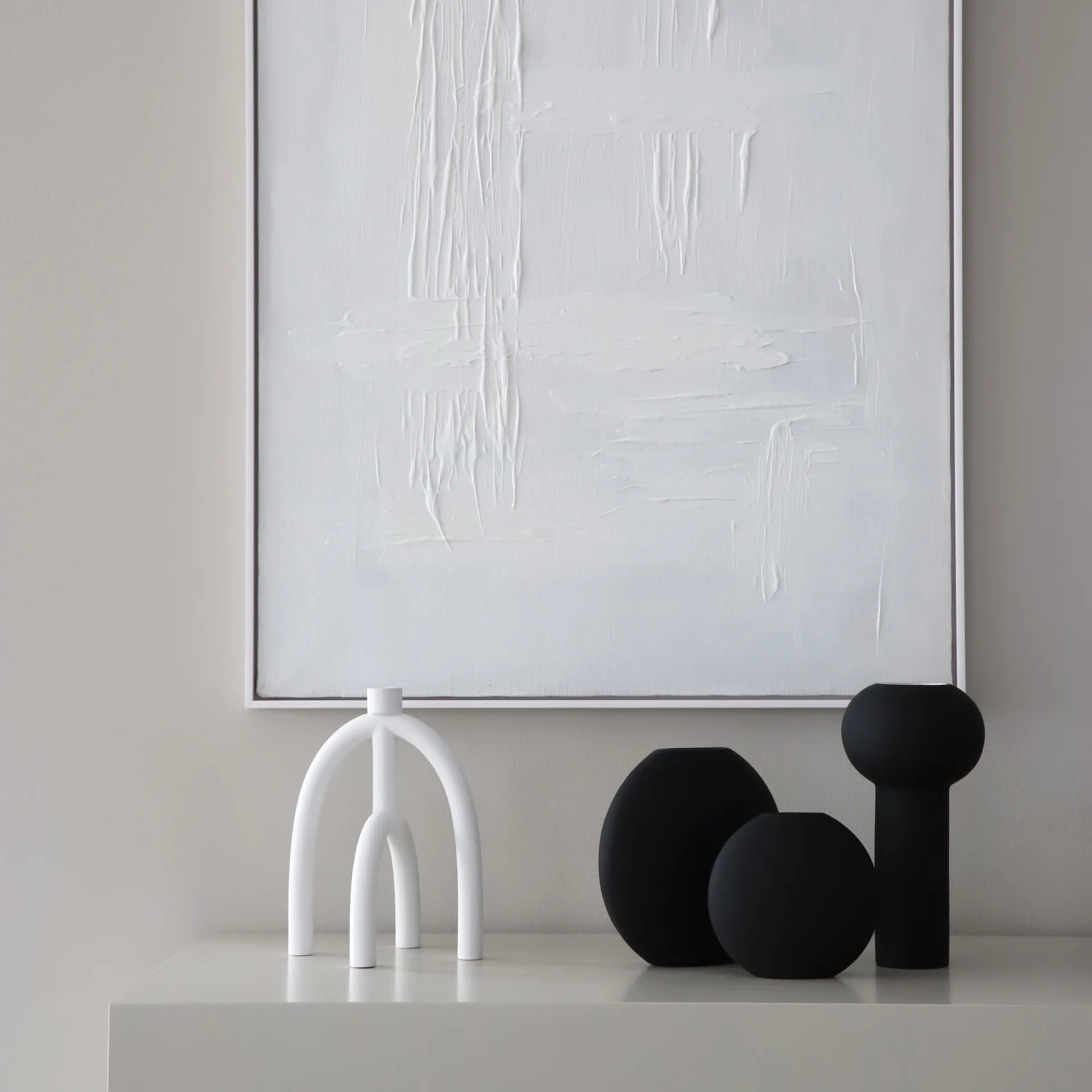 Pillar 花瓶 24 cm, 黑色 Cooee Design